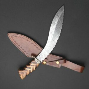 Handmade Damascus Kukri Knife Online
