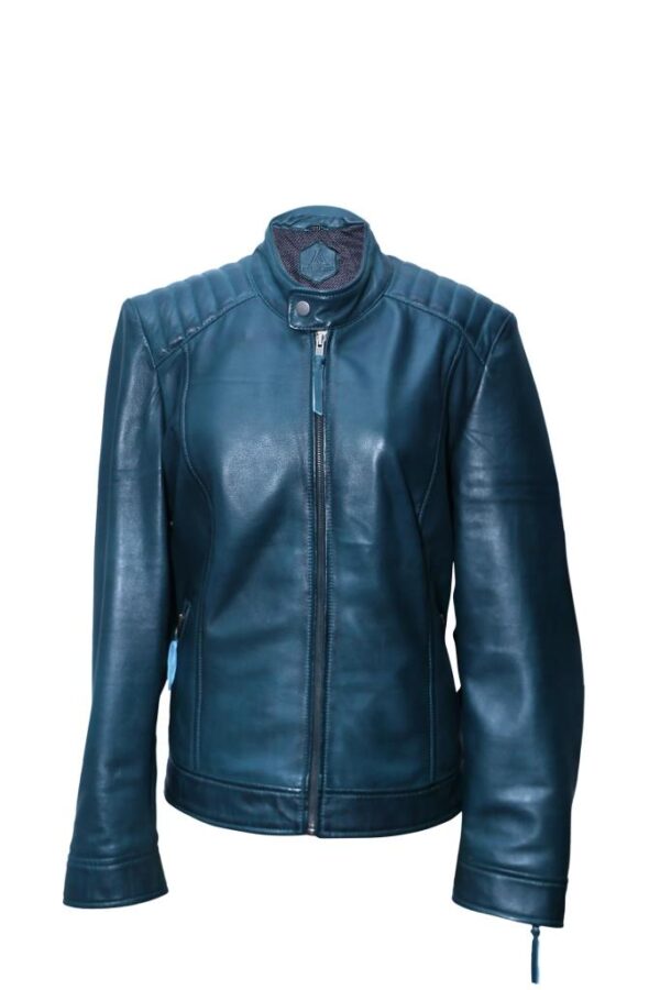 Women's Tassel Leather Jacket